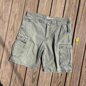 ✿ Carhartt Relaxed Fit Cargo Shorts – Size 38